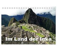 Im Land der Inka (Tischkalender 2026 DIN A5 quer), CALVENDO Monatskalender: Das Reich der Inka - Archäologische Attraktionen bei Cusco, Peru
