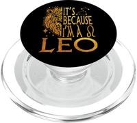 Im Leone Segno Zodiacale Simbolo Leone Luglio Agosto PopSockets PopGrip per MagSafe