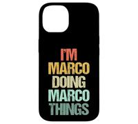 I'm Marco Doing Marco Things - Divertente Dire Nome Fresco Marco Custodia per iPhone 14
