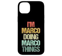 I'm Marco Doing Marco Things - Divertente Dire Nome Fresco Marco Custodia per iPhone 14 Plus