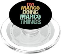I'm Marco Doing Marco Things - Divertente Dire Nome Fresco Marco PopSockets PopGrip per MagSafe