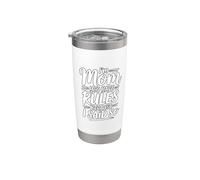 I'm Mom You Have Rules Because I Said So Bicchiere termico in acciaio inox doppia parete