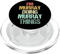 I'm Murray Doing Murray Things - Divertente Detto Nome Murray PopSockets PopGrip per MagSafe