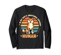 I'm My Dog's Emotional Support Human Maglia a Manica