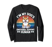 I'm My Dog's Emotional Support Human Maglia a Manica
