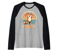 I'm My Dog's Emotional Support Human Maglia con Maniche Raglan