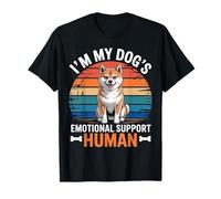I'm My Dogs Emotional Support Human Maglietta