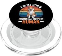 I'm My Dogs Emotional Support Human PopSockets PopGrip per MagSafe