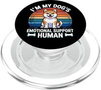 I'm My Dog's Emotional Support Human PopSockets PopGrip per MagSafe