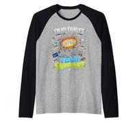 Im My Family Unpaid Tech Support Funny Technical Support Maglia con Maniche Raglan