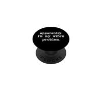 I'm My Wife's Problem Husband Not My Problem Wifes Problem PopSockets PopGrip Adesivo