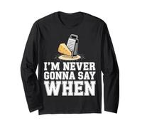 I'm Never Gonna Say When Parmesan Cheese Grater - Maglia a Manica