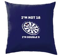 I'M Non 18 I'M Doppio 9 Compleanno Freccette - Cuscino - 18th Divertente