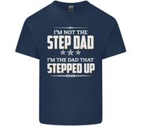 Im Non Il Passo Papà a Scale Up Festa Del Papà Uomo Cotone T-Shirt