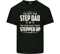 Im Non Il Passo Papà a Scale Up Festa Del Papà Uomo Cotone T-Shirt