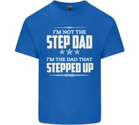 Im Non Il Passo Papà a Scale Up Festa Del Papà Uomo Cotone T-Shirt