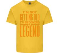Im Non Old Im A Legend Divertente Compleanno T-Shirt Ragazzi Ragazze