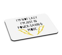 I'M Non Pigro I'M Solo IN Switch Mode PC Computer Mouse Pad - Sarcastico