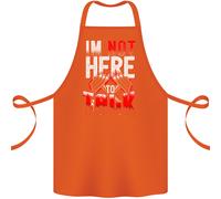 Im Non Qui Per Talk Palestra Allenamento Top Cotone Grembiule 100% Organico