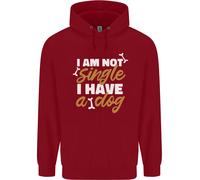 Im Non Singolo I Hanno Un Cane Divertente Bambini Felpa con Cappuccio