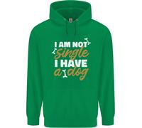 Im Non Singolo I Hanno Un Cane Divertente Bambini Felpa con Cappuccio