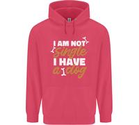 Im Non Singolo I Hanno Un Cane Divertente Bambini Felpa con Cappuccio