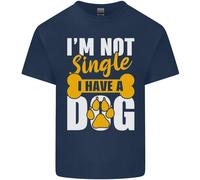 Im Non Singolo I Hanno Un Cane Divertente Uomo Cotone T-Shirt