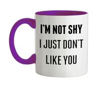 I'M Non Timido I Just Come You - Tazza IN Ceramica - Divertente Grezzo Offensiva