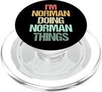 I'm Norman Doing Norman Things - Divertente Detto Nome Norman PopSockets PopGrip per MagSafe