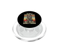 I'm Not A Control Freak Raccoon Fun Facing It Wrong Sarcastico PopSockets PopGrip per MagSafe