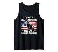 I'm Not A Crazy Cat Person I'm A Cat's Personal Assistant Canotta