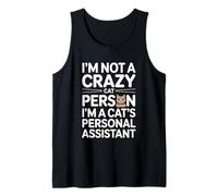 I'm Not A Crazy Cat Person I'm A Cat's Personal Assistant Canotta