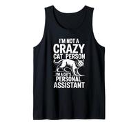 I'm Not A Crazy Cat Person I'm A Cat's Personal Assistant Canotta