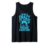 I'm Not A Crazy Cat Person I'm A Cat's Personal Assistant Canotta