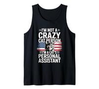 I'm Not A Crazy Cat Person I'm A Cat's Personal Assistant Canotta