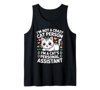I'm Not A Crazy Cat Person I'm A Cat's Personal Assistant Canotta