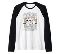 I'm Not A Crazy Cat Person I'm A Cat's Personal Assistant Maglia con Maniche Raglan