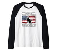 I'm Not A Crazy Cat Person I'm A Cat's Personal Assistant Maglia con Maniche Raglan
