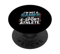 I'm Not A Gamer I'm An E-Sport Athlete Competitivo -- PopSockets PopGrip Adesivo