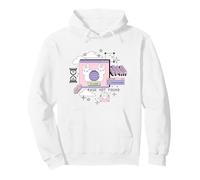 I'm Not A Human Pastel Bunny Spam Felpa con Cappuccio