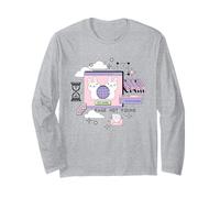 I'm Not A Human Pastel Bunny Spam Maglia a Manica