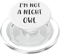 I'm not a night owl Idea divertente White Lie Party PopSockets PopGrip per MagSafe
