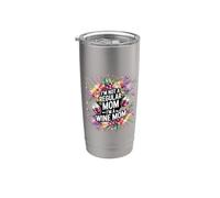I'm Not A Regular Mom I'm A Wine Mom Mamma rilassati - Bicchiere termico in acciaio inox doppia parete