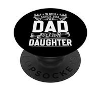 I'm Not a Super Dad, I'm a Dad with a Super Daughter Cool PopSockets PopGrip Adesivo