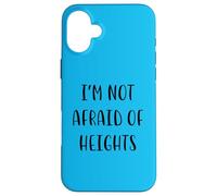 I'm not afraid of heights Idea divertente White Lie Party Custodia per iPhone 16 Plus