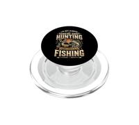 I'm Not Always Thinking About Hunting Sometimes It's Fishing PopSockets PopGrip per MagSafe