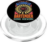 I'm Not An Alcoholic Just A Bartender Funny Bartending PopSockets PopGrip per MagSafe