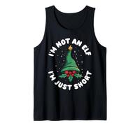 I'm Not An Elf I'm Just Short Funny Christmas for Boys Girls Canotta