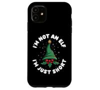 I'm Not An Elf I'm Just Short Funny Christmas For Boys Girls Custodia per iPhone 11