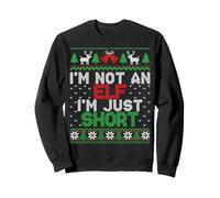 I'm Not An Elf I'm Just Short - Funny Ugly Christmas Humor Felpa